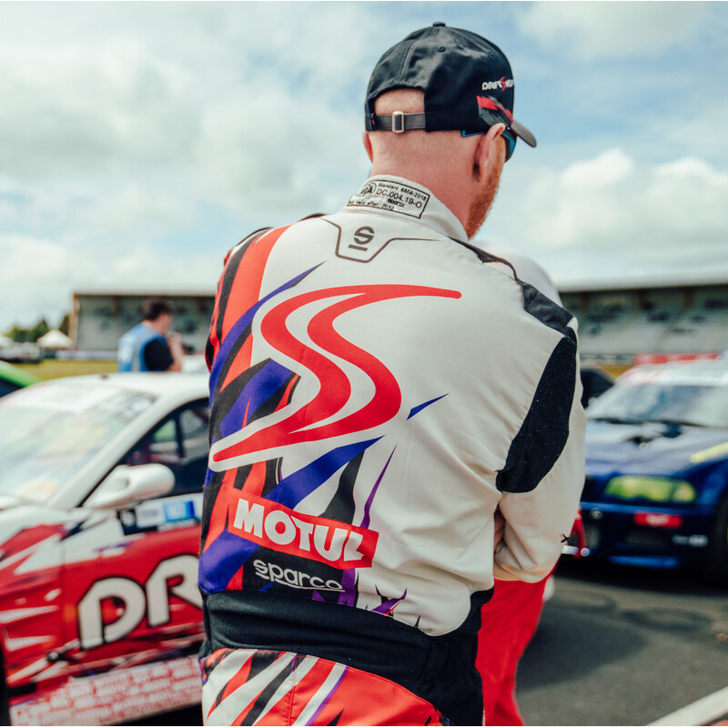 Sparco Infinity Racing Suit - Example of Personalization